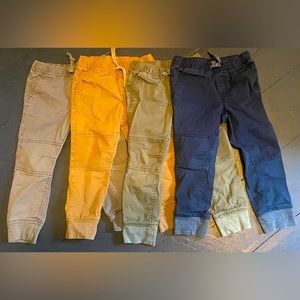 Four Pairs Cat&Jack Pull-On Pants - 3T